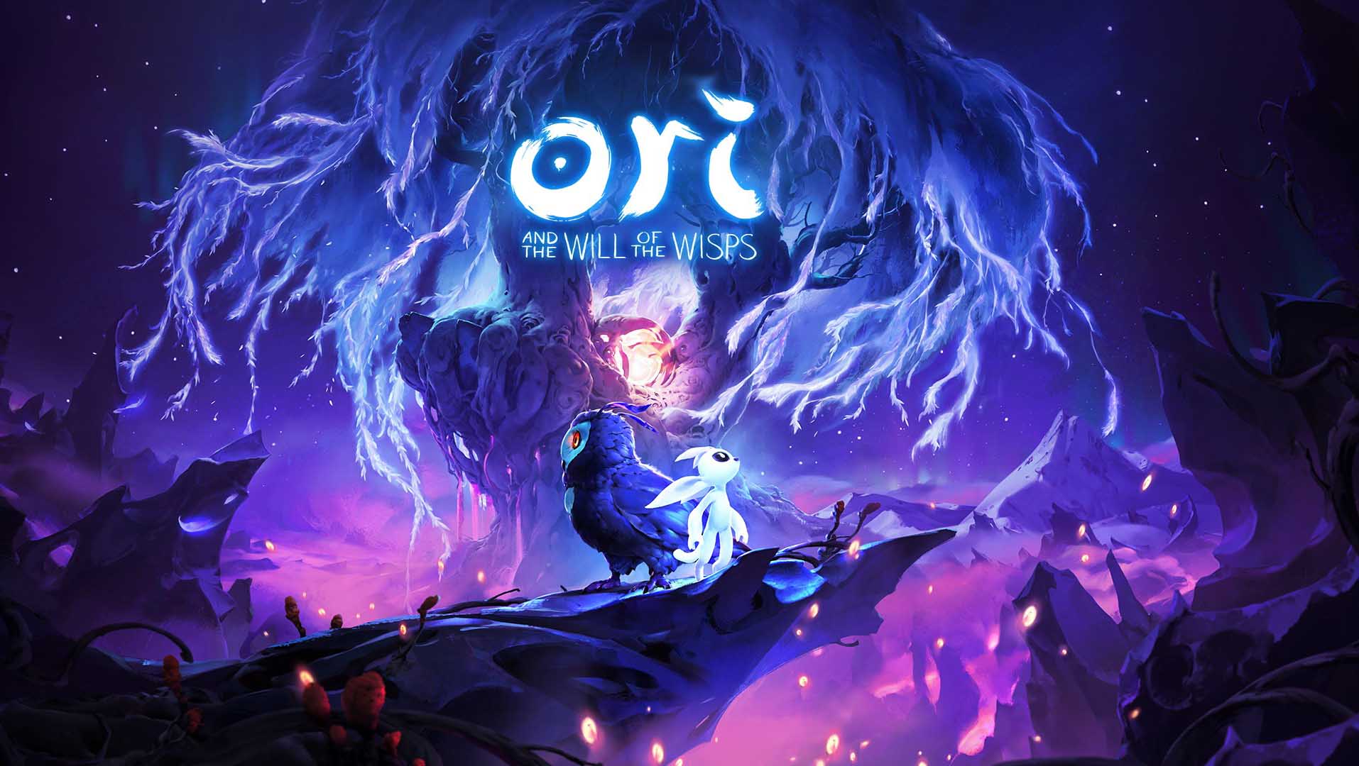 Ori and the Will of the Wisps title art