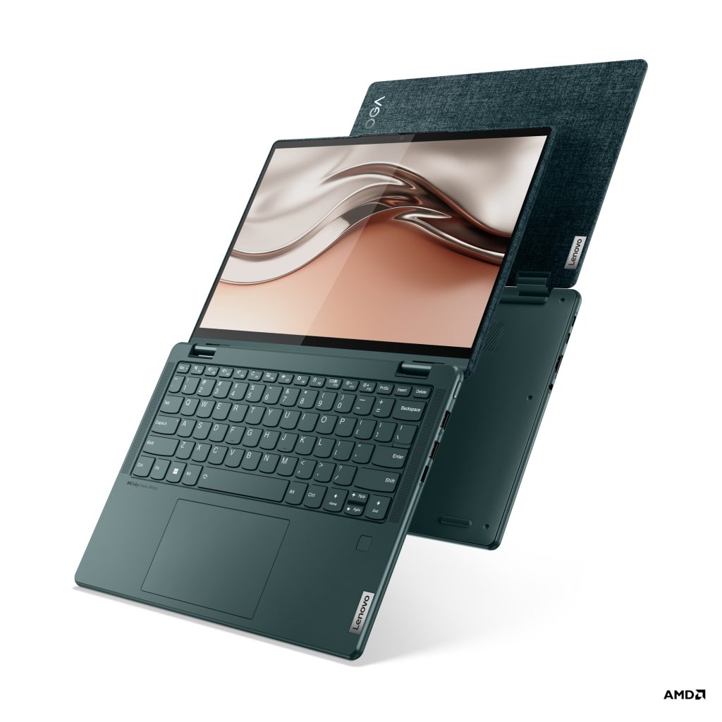 Lenovo Yoga 6 open flat back to back floating