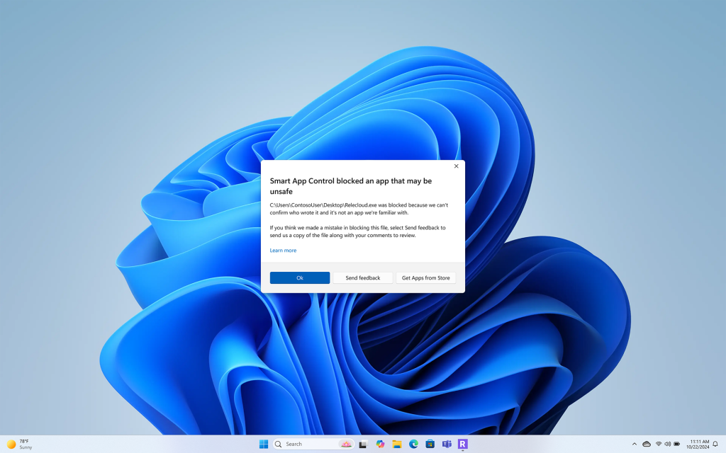 Smart App Control in Windows 11