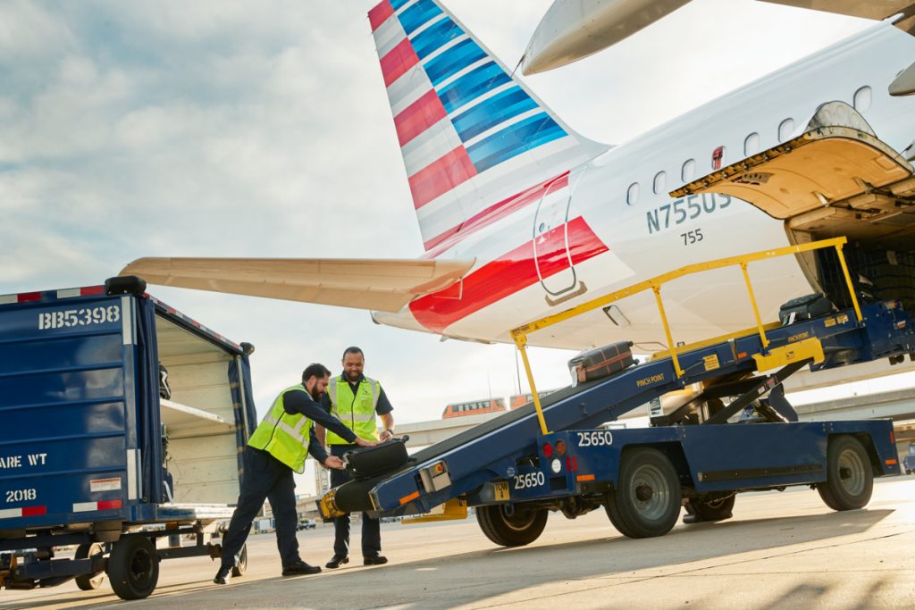 American Airlines plane