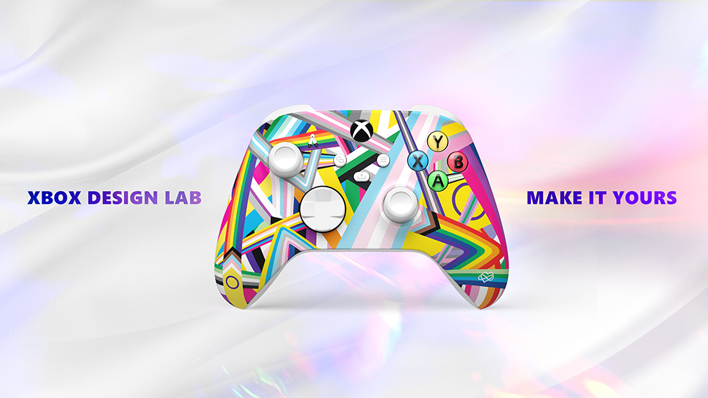 Xbox Design Lab Pride controller